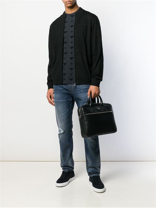 Borsa lavoro uomo Emporio Armani nera briefcase EMPORIO ARMANI | Y4P119Y138E81072